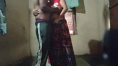 Husband tears her wife susmita gown to saw her sexy body and fuck her ass hard sex