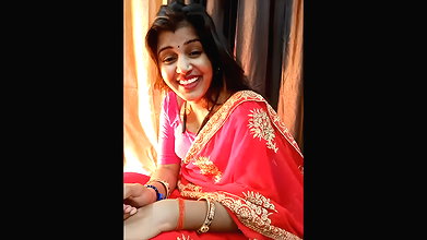 Desi Girl ANUPAMA_JHOSHI Boobs Show and Full Face Show