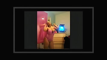 desi chubby girl shower