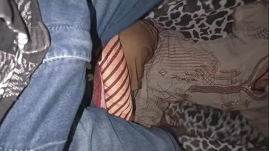 My horny wife Shalini seduced and riding dick in her periods in night time