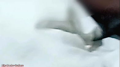 Real natural round big ass girl has hard sex at midnight in hotel