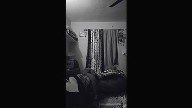 Real sex in night with lover in flashlight