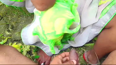 Desi village wife’s hard husband took his wife from the house servant to the forest and pelted her bur ie chud ki pelai