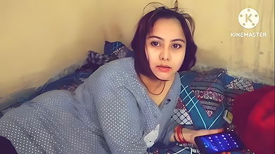 desi stepsis took her stepbro room for a night where he want to sleep with hot teen stepsister in Hindi