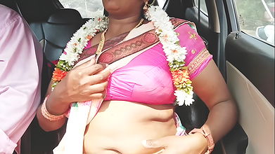 Indian car sex Telugu Saree housewife housewife to fuck with a friend of Husbend. Telugu dirty conversations.