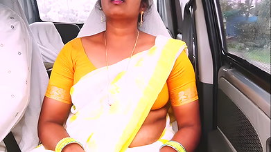 Indian sex in the car. The maid tries to move with the owner of the house. Telugu Dirty conversations.