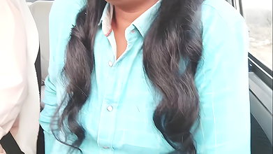Step Dad and Stepsybica Car Sex Telugu Dirty Talks