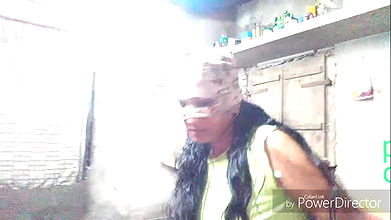 The first film with my husband is happy after fucking