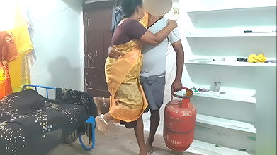 Stepson has painful anal sex with big-ass stepmom