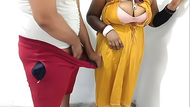 My husband’s younger brother her sister-in-law to take advantage hard fucking hot moaning