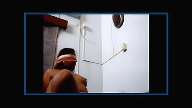 blindfolded nude indian wife rides