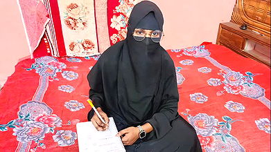 Crazy student sex with her teacher when her house is empty