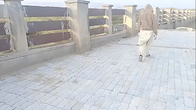 A girl was sitting alone, a boy took her to the house and left it