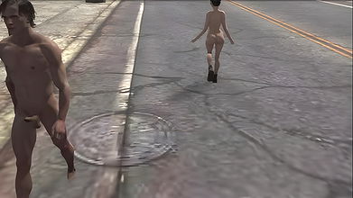 a girl on the street Pussy ko sadak pe pela sadak pe ek ladki ki cunni me penis dala 3D Cartoons