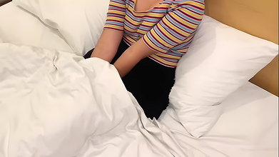 big boobs indian college student seduced to get into sex by room owner for rent