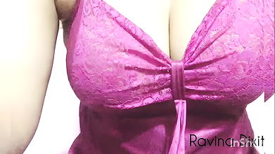 Big boobs Indian model