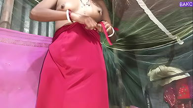 Desi Aunty Ne Khud Bulakar Lal Peticot Mein Jamkar Chut Chudai Karvai