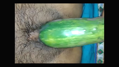 Desi bhabi fun with vegi