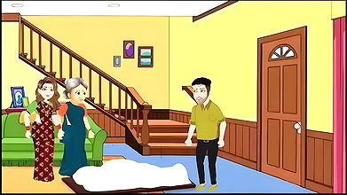 Jeth aur Bahu Cartoon Kahani Hindi Kahaniyan