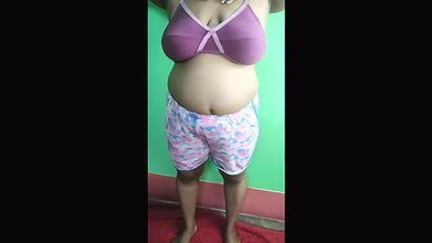 Bengali boudi fingering her asshole