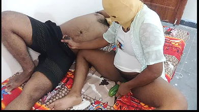 Desi ch of Indian sister-in-law of village