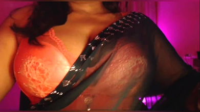 Hot girl presses her boobs in a dirty sensual way and shows off her hotness