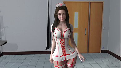 Japanese lucky old man fucked and creampied a beautiful young and hot nurse