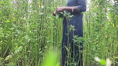 I had sex with my younger sister-in-law in the jungle, full hot pussy fuck sex video