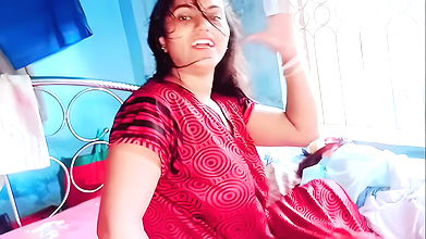 Hot Desi hot Indian Couple has on Christmas Day