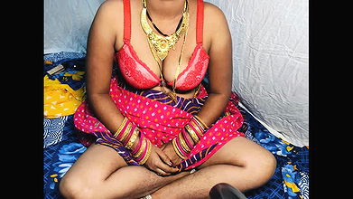 hot sexy sali’s jija new year red saree suhag rat sex whole night pussy fuck