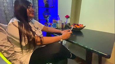 Leaving everyone behind, I found my stepcousin alone in the dining room and fucked her like I wanted