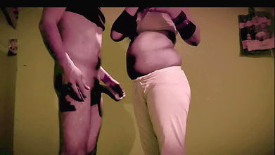 Stepsister was not in the house, left her