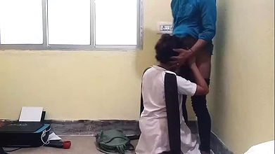 School girl left as a dog in store room by teacher