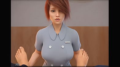 Nurse rubbing pussy on dick at hospital