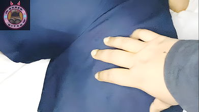 My sexy Indian stepsister teasing me with her huge ass and big boobs and letting me touch all over her body