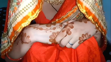 Today my new married wife Adhya has come to our house for the first time, Indian Hindi viral video