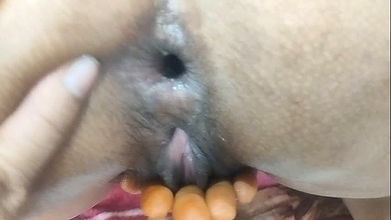 The husband fucked my ass with his long thick cock and tore it apart