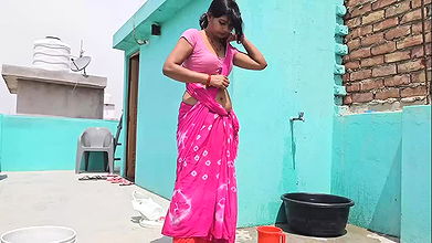 Step sister ko ghar ghus ke choda