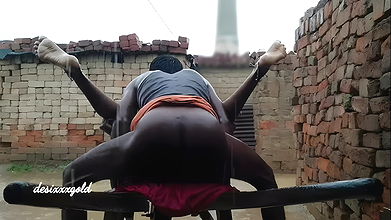 Sister-in-law was also drenched outside and we fucked her outside too You may ejaculate after watching the best desi sex video