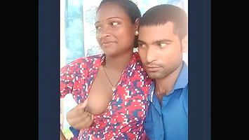Village BlkBeauty Bhabhi boobplay