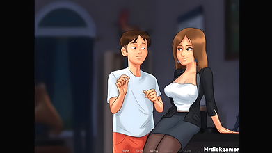 Teacher gets her tits sucked and her pussy banged by a young cock