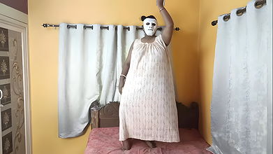 Gorgeous Indian Wife Dance on the Bed and Twerking Herself