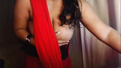 Hot Black Bra Big Boobs Show Sexy Boob Press