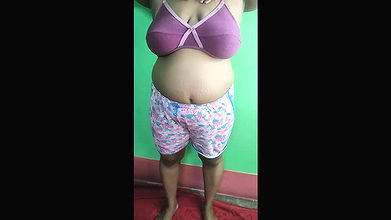 Bengali boudi fingering her asshole