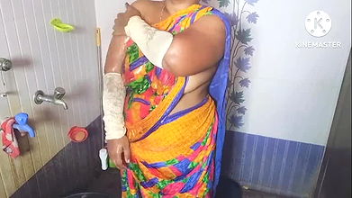 Video of my stepmom’s shower time।।।।। My stepmom’s milk is very big