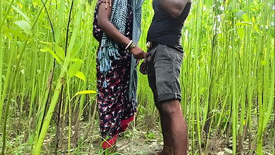 The neighbor s boy took me to the forest and fucked my pussy very well