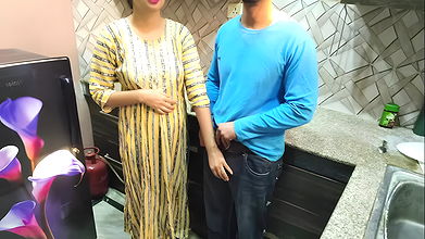 Indian desi bhabhi Savita has sex with her boss in her hone at alone she