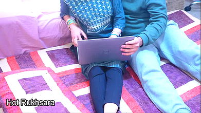 indian Desi bhabhi Rukhsara had an affair with boss fucked her in dress while husband was not at home