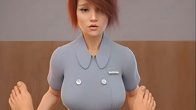 Nurse rubbing pussy on dick at hospital