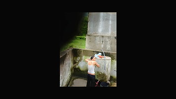 desi girl outdoor shower 1